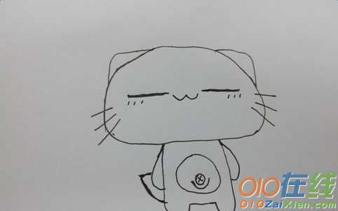 小猫卡通图片简笔画