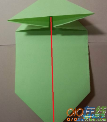 圣诞树折纸方法