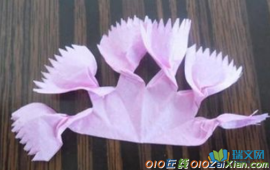 折纸花康乃馨的折法图片图解