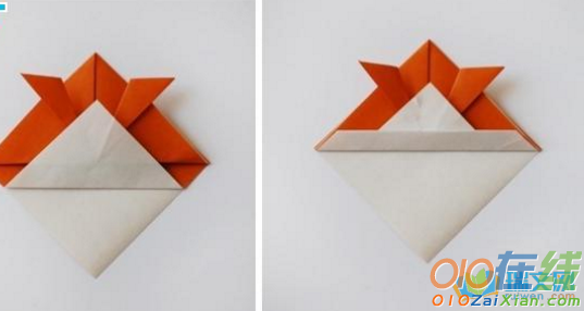 装饰平面折纸图解