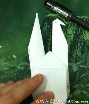 简单千纸鹤怎么折