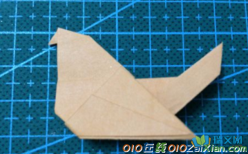 折纸母鸡图解步骤