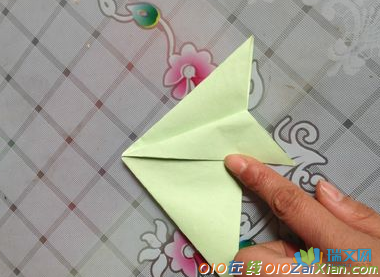 儿童折纸花步骤图解