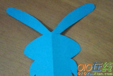 兔子剪纸的步骤解析图