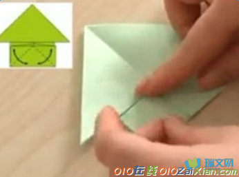 折纸青蛙的步骤图解