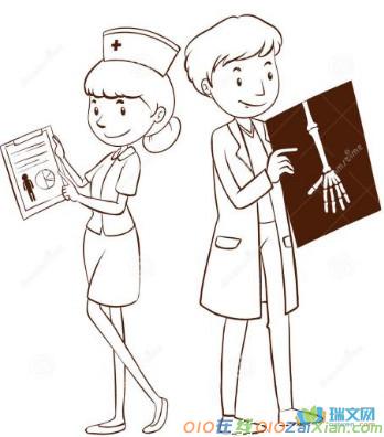 护士卡通简笔画图片