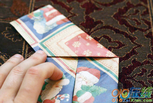 礼物盒子折纸步骤图解