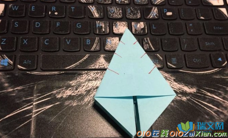 圣诞树手工折纸