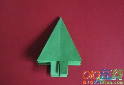 简单手工折纸圣诞树