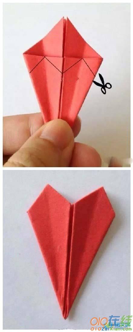 折纸康乃馨做法