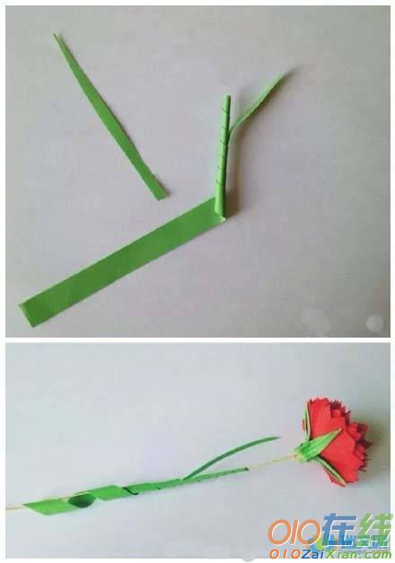 折纸康乃馨做法