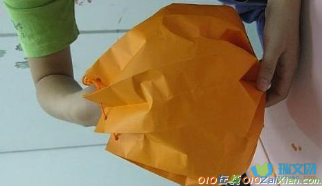 折纸南瓜灯笼制作方法