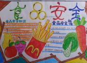 食品安全手抄報六年級怎么寫