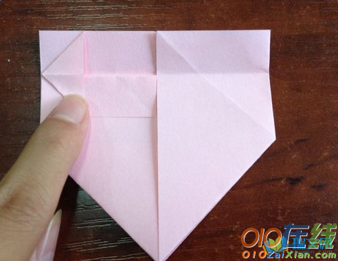 最简单的心形折纸