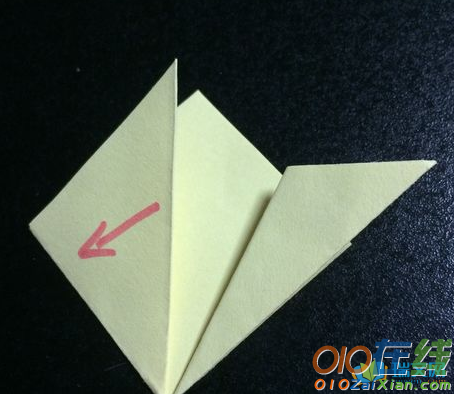 折纸樱花步骤图解教程