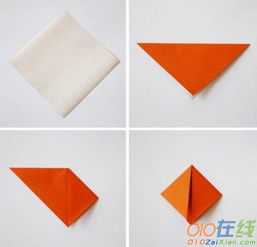 简单易学的小鱼折纸教程
