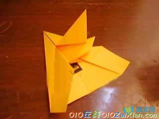 纸飞机的折法图解
