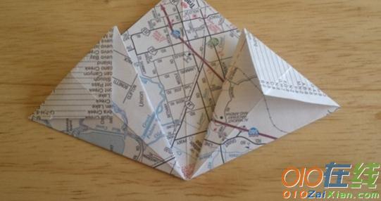 最简单的折纸花教程