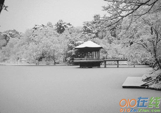 湖心亭看雪写景赏析