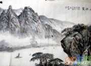 答謝中書書寫山水