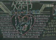 父親節黑板報設計圖