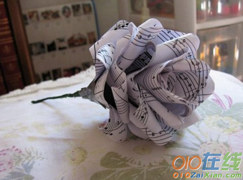 玫瑰折纸制作方法