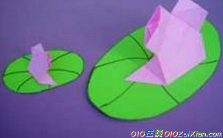 小青蛙折纸手工教程