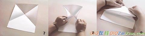 纸飞机手工折纸教程