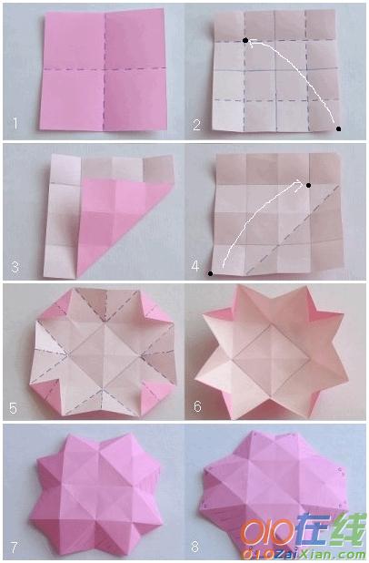 精美的八角礼物包装盒折纸教程