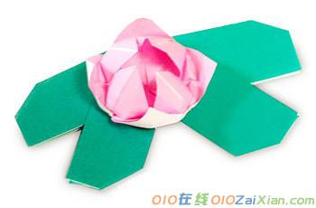 睡莲折纸制作教程