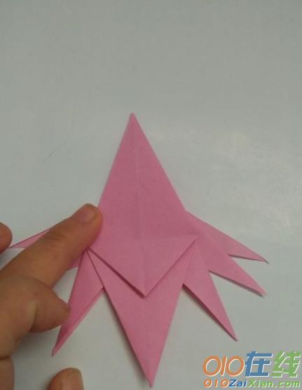 枫叶折纸教程