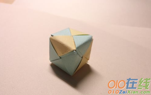 小正方体简单折纸