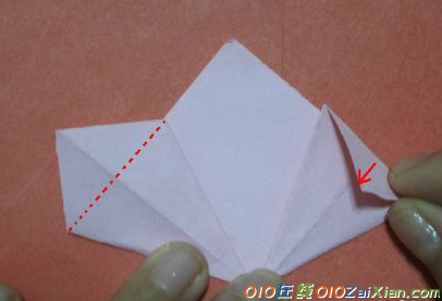 纸花的折法图解教程