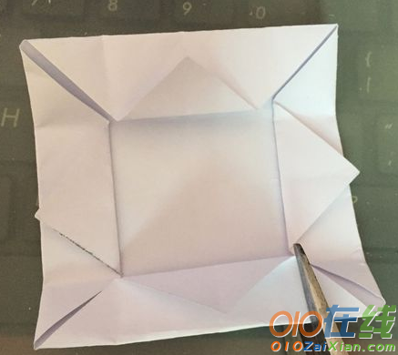 折纸包装盒步骤图解