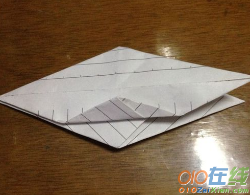 千纸鹤的折法图解普通版