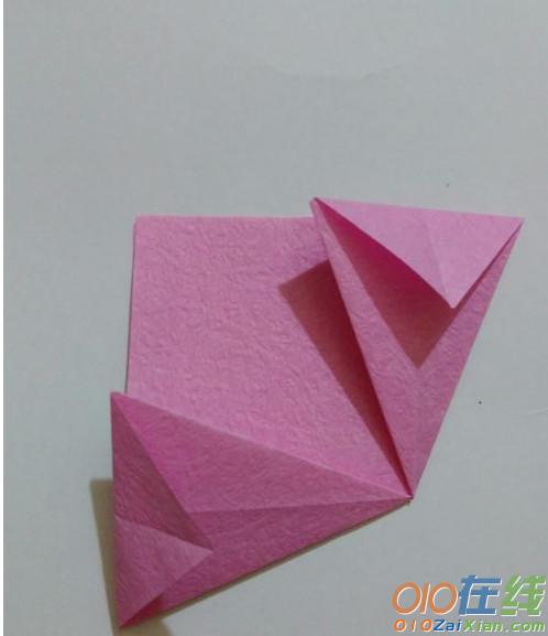 简单的樱花折纸教程