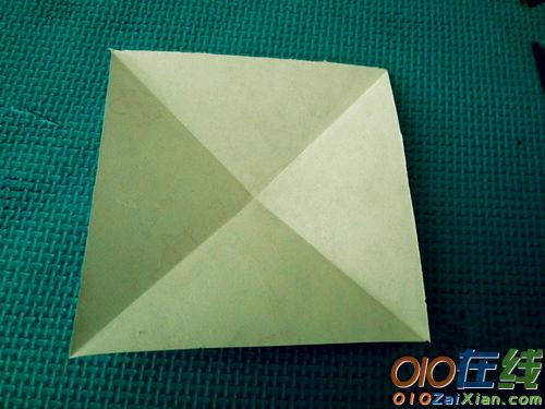立体千纸鹤的折法