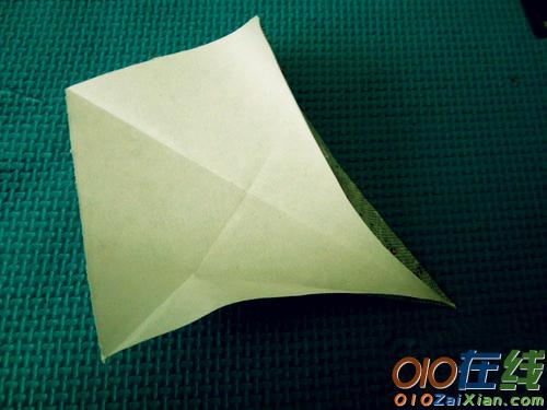 立体千纸鹤的折法