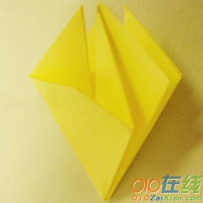 百合花折纸制作方法（图解）