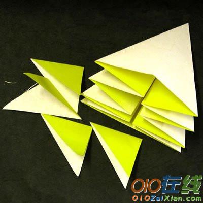 手工折纸太阳花教程