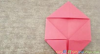 爱心折纸教程图解