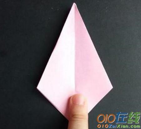 简单折纸胸花制作教程