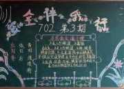 開學初安全教育黑板報
