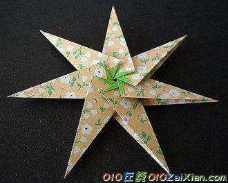 漂亮的折纸星星