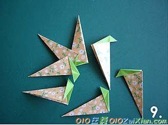 漂亮的折纸星星