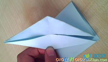 千纸鹤的简易折法步骤