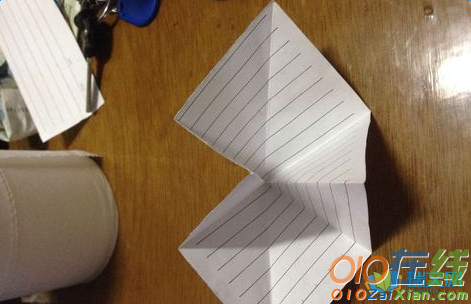 千纸鹤折法步骤图片