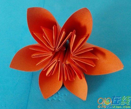 简单的折纸花朵DIY教程