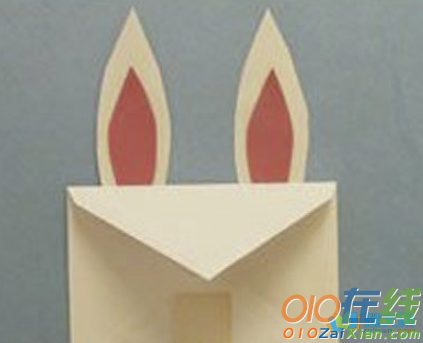 简单的兔子剪纸图解