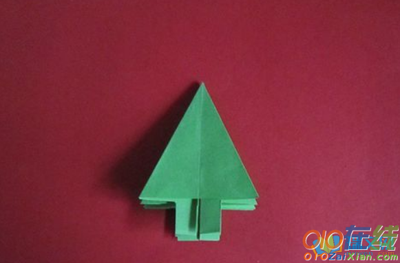 立体折纸圣诞树